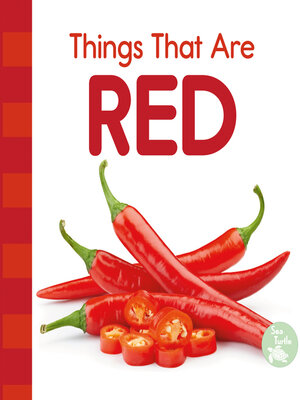 cover image of Things That Are Red
